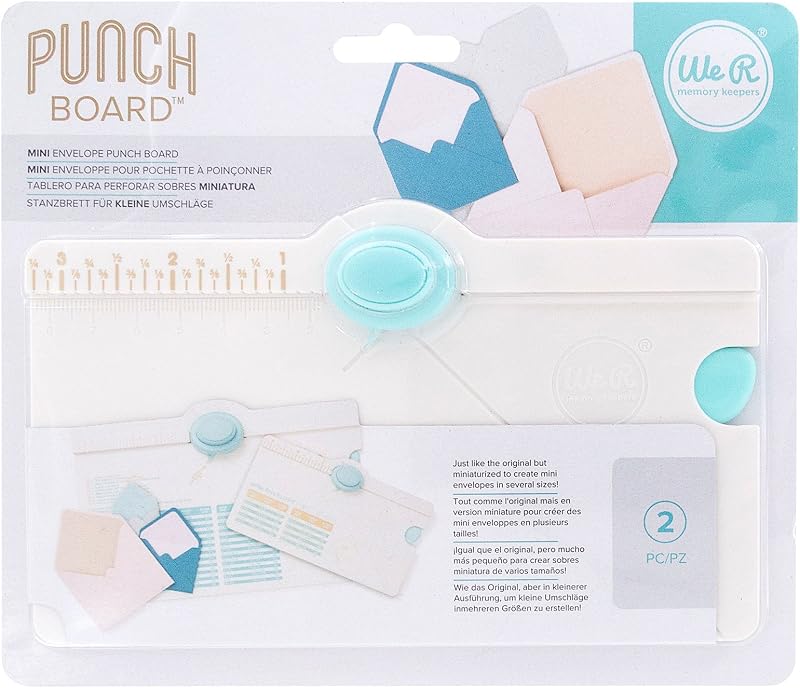 We R Memory Keepers Mini Envelope Punch Board