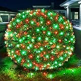 Led Christmas Net Lights Red and Green Outdoor