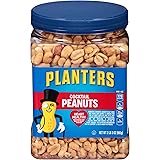 Planters Salted Cocktail Peanuts, 35 ounce Resealable Jar - Heart Healthy Salted Peanuts - A Good Source of Essential…