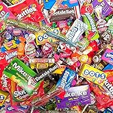 Ultimate Name Brand Candy Variety Pack - 5 lb Bulk Candy Individually Wrapped - No filler Candies - Perfect for Party Candies Stuffers or Party Favor Candys for Kids Goodie Bags - Party Favors for Kids