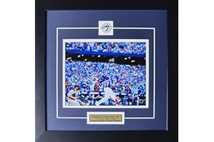 Vladimir Guerrero Jr. Toronto Blue Jays 2025 ALDS Grand Slam Bat Flip Baseball Memorabilia 8x10 Frame (Wide Color)