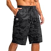 G Gradual Men's Athletic Shorts with Pockets 11" Long Basketball Shorts Lightweight Quick Dry Gym Workout Shorts for Men