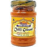 Rani Chilli Powder (Mirchi) Ground Indian Spice 3oz (85g) ~ All Natural, Salt-Free | Vegan | No Colors | Gluten Friendly | NO