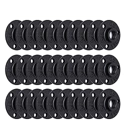 Antirust Black Painted Floor Flange, Home TZH