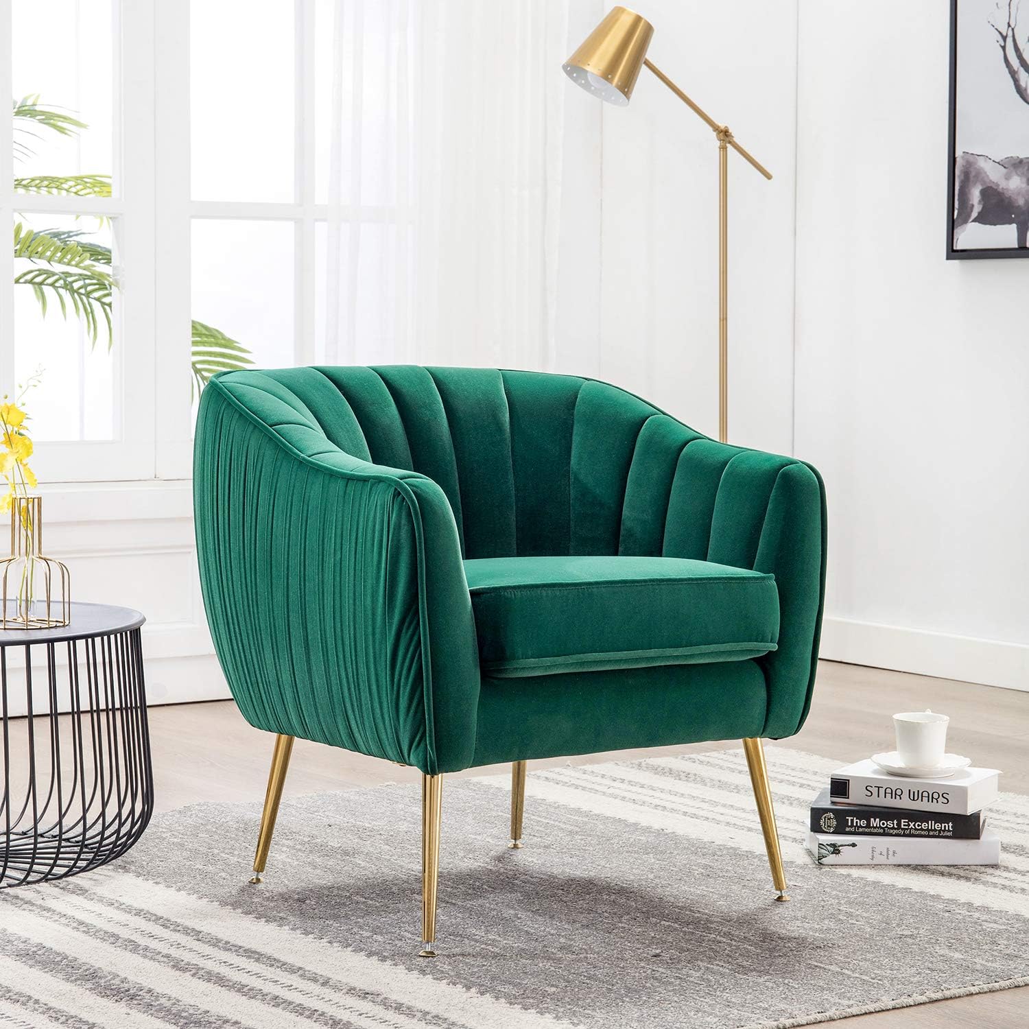 Best green living room chairs