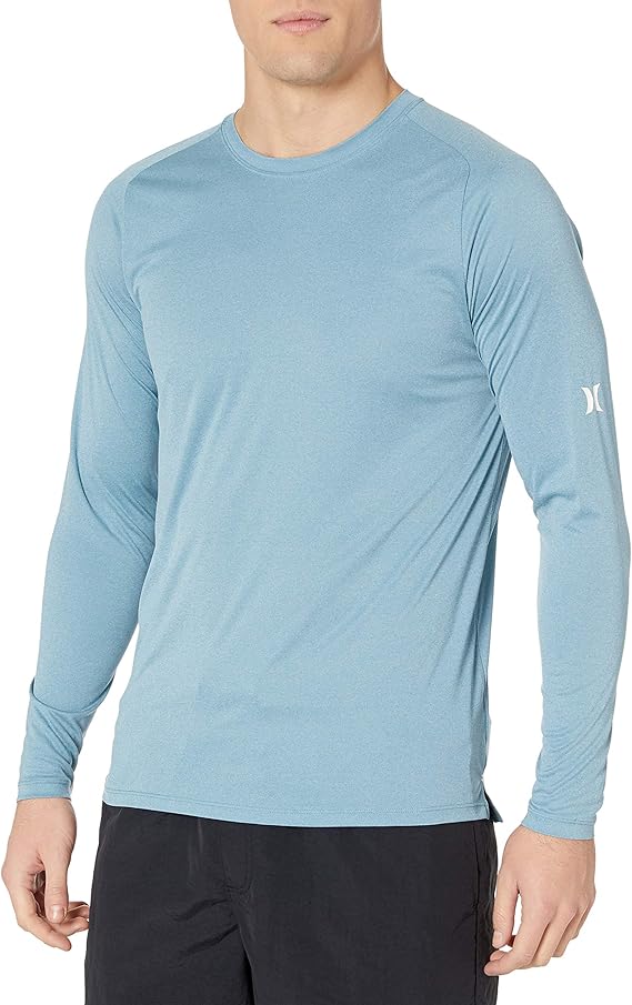 Hurley Mens Standard Nike Drifit Long Sleeve Sun Protection +50 UPF