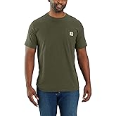 Carhartt Mens Force Relaxed Fit Midweight Short-Sleeve Pocket T-Shirt 104616