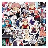 55pcs Japanese Anime Jujutsu Kaisen Stickers for