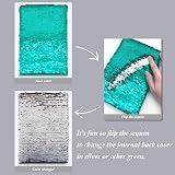 GINMLYDA Reversible Sequin Diary for Girls 8.5x5.5 In 160 Pages Mermaid Gift view 5