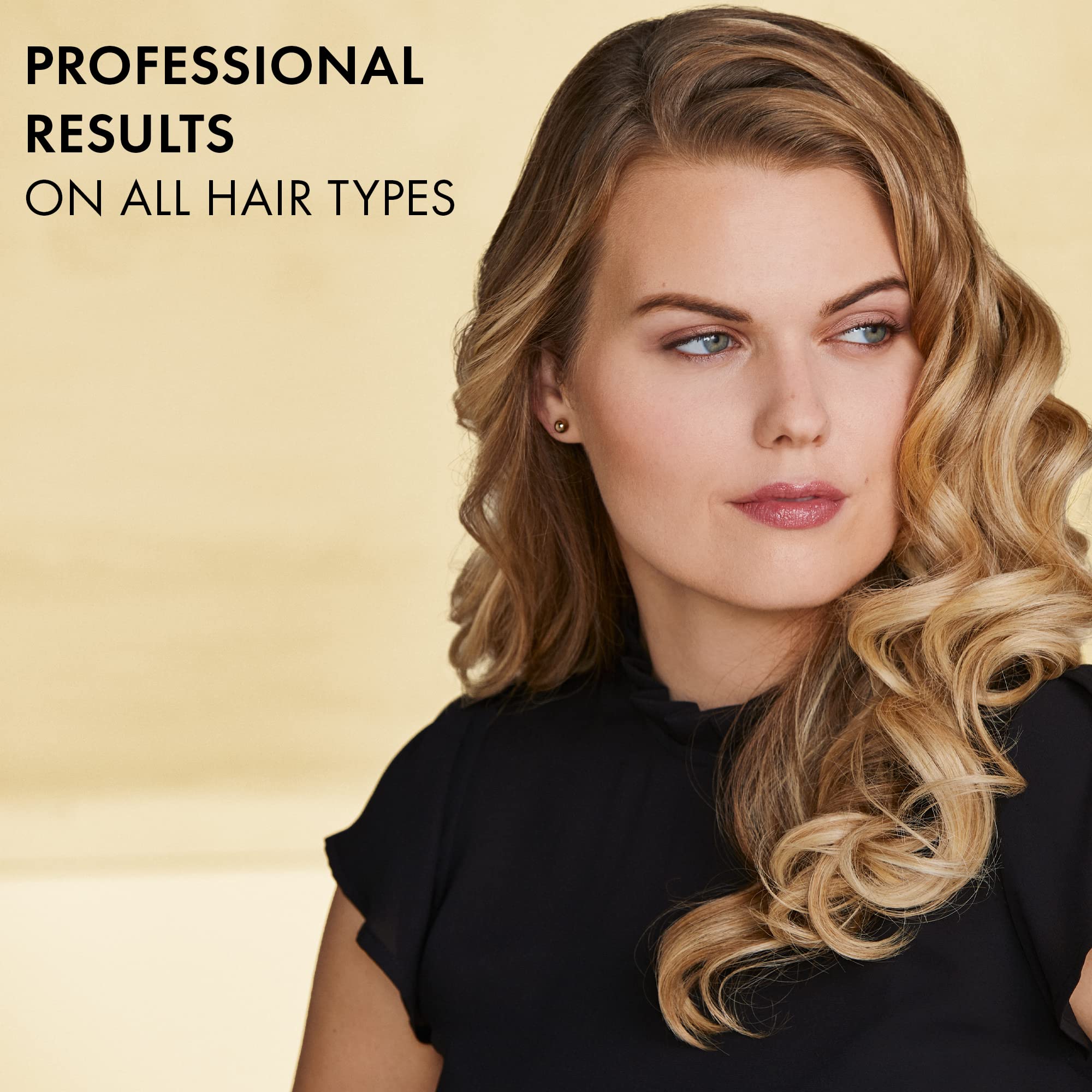 HOT TOOLS Pro Signature Gold Curling Iron | Long-Lasting, Defined Curls, (1-1/2 in) & Pro Artist 24K Gold Curling Iron | Long Lasting, Defined Curls (1 in)