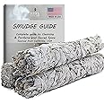 SOUL STICKS 9 Inch Organic White Sage Smudge Smudging Sticks 3 Pack Bundle for Home Cleansing, Good Energy Meditation, Meditation & Smudging Rituals | Sustainably Sourced California White Sage Bundle