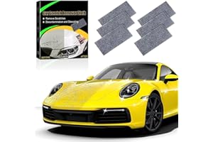 YOUSHEME 6 PCS Nano Sparkle Cloth Car Scratch Remover,2024 Upgrade Magic Car Scratch Repair Cloth,Nano Cleaning Cloth Scratch Remover for Vehicles Car Paint Deep Scratches Repair (1 Box)