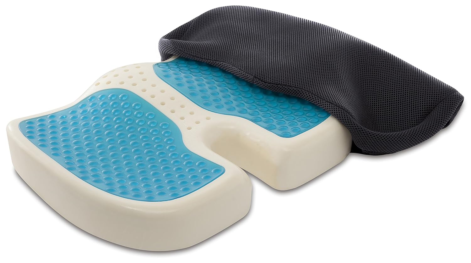 TravelMate Coccyx Orthopedic Gelenhanced Comfort Memory Foam Seat