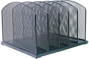 OFFICE DEPOT Brenton Studio™ Metro Mesh File Sorter, Black
