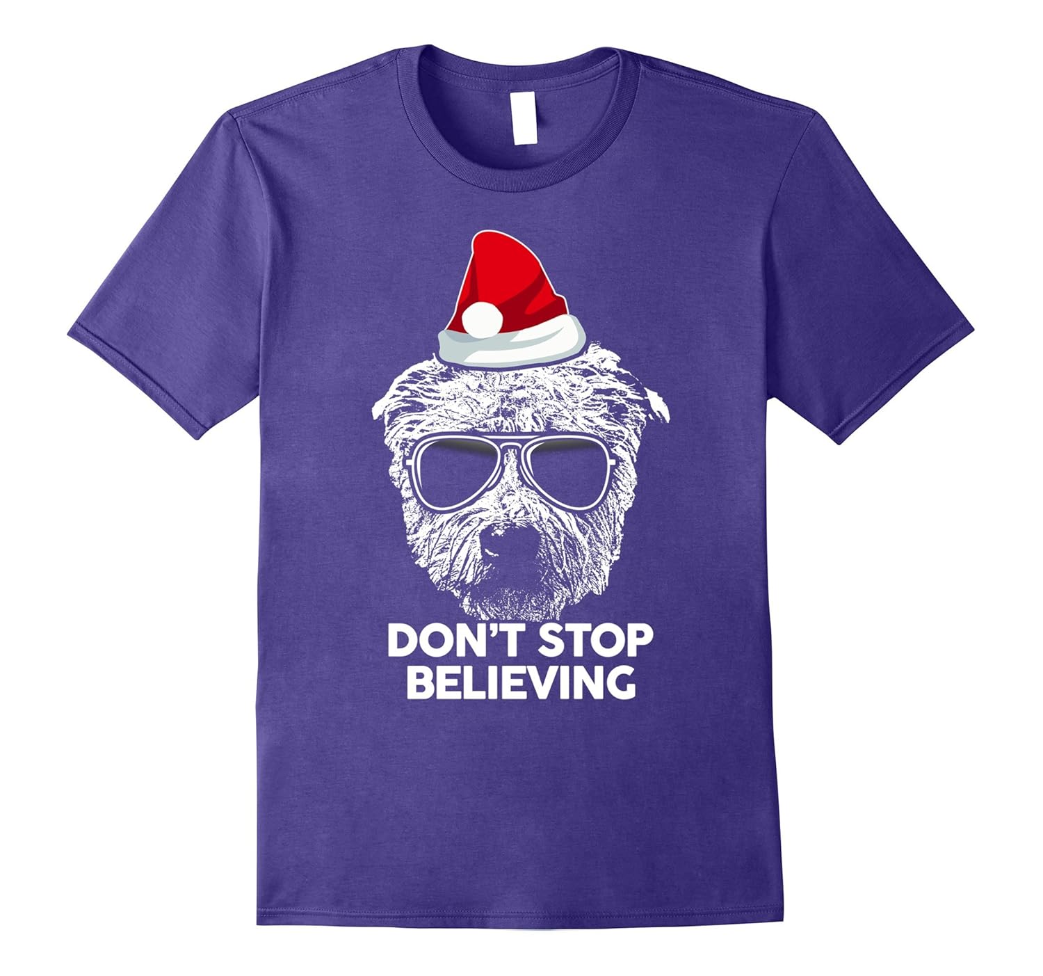 Do Not Stop Believing Glen of Imaal Terrier Christmas Shirt-ANZ