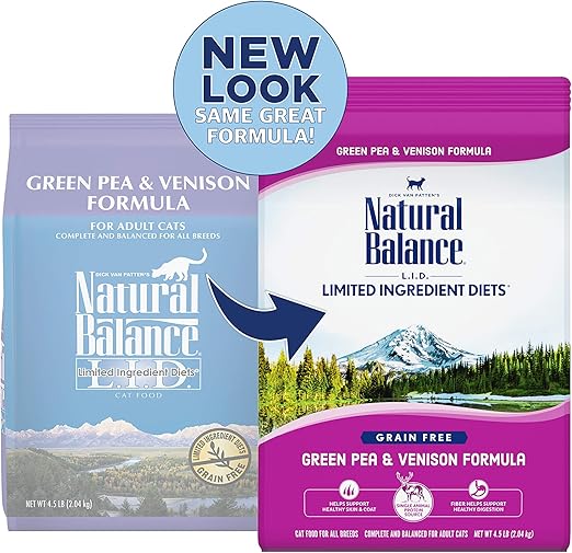 natural balance venison cat