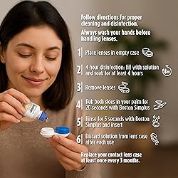 Boston SIMPLUS Multi-Action Solution, Cleans