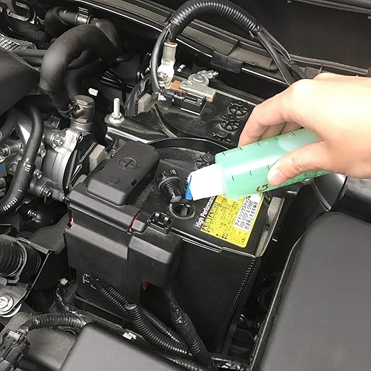 Amazon 鉛バッテリー 復活剤 再生剤 New ラスロンg 一般車両用 グリーン 28ah 105ah 車 バイク 車 バイク