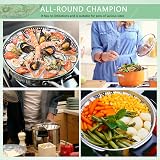 Buylorco Steamer Basket Stainless Steel Folding Vegetable Steamer Small view 3