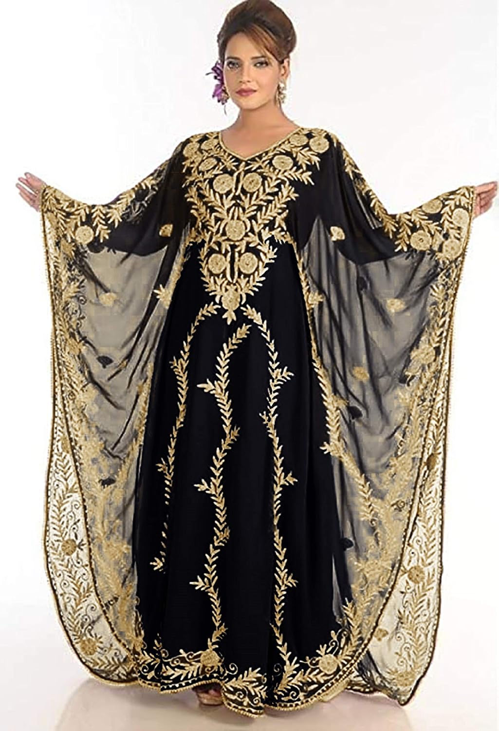 kaftan with sleeves