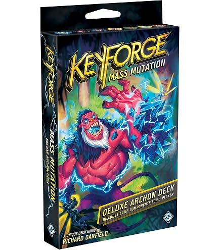 KeyForge – Dark Tidings Einzeldeck, Kartenspiel Für 2 Spieler Ab 14, Einzigartiges Deck, Englisch