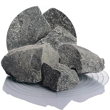 Piedras para sauna, 10 kg, 5-8 cm, 5-11 cm o 8-12 cm, piedras de ...