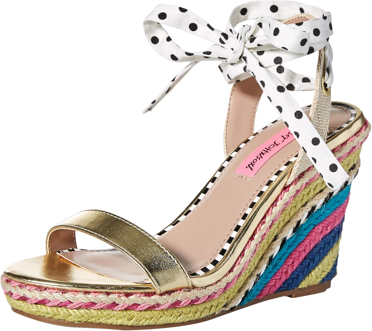 betsey johnson wedge sandals