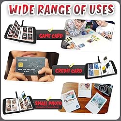Card Binder 4-Pockets, 400 Pockets Card Holder with