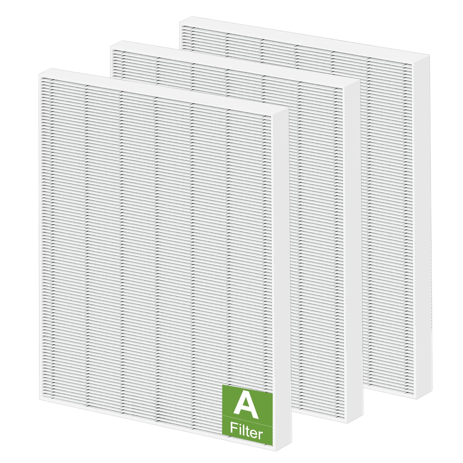 Photo 1 of 3 Pack 115115 Replacement Filter A Size 21 - Compatible with Winix PlasmaWave Air Purifier C535 5300 5300-2 6300 6300-2 P300 AM90 C909 9800?C535 Filter A