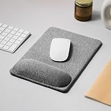 SenseAGE Mouse Pad with Wrist Support Grey 270L x 185W mm view 2