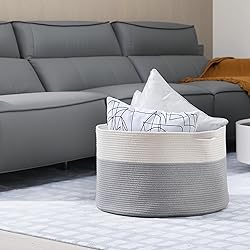 MXMHOME XXXLarge Woven Rope Basket With