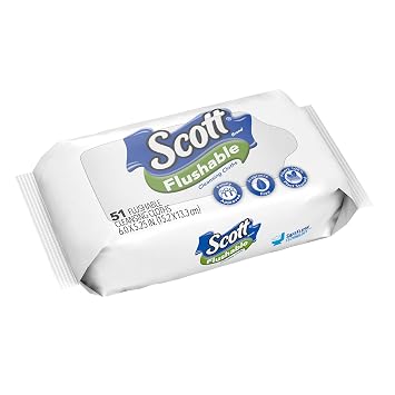 Scott moist wipes refill 170 (036000119428)