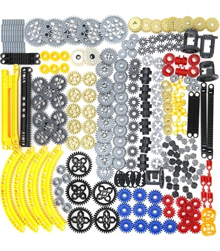 Amazon.com: Domoni Technical Parts Gear Set, 235 Pieces Building