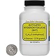 Butylated Hydroxytoluene [C15H24O] 99+% USP Grade Crystals 6 Oz in a Space-Saver Bottle