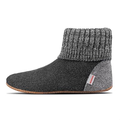 GIESSWEIN Hüttenschuh Wildpoldsried Kids - Hohe Unisex Hausschuhe für Kinder, Warme Filz-Pantoffeln für Mädchen & Jungen, Feste Gummi Sohle