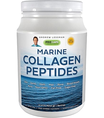 Amazon.com: ANDREW LESSMAN Marine Collagen Peptides Powder and MSM
