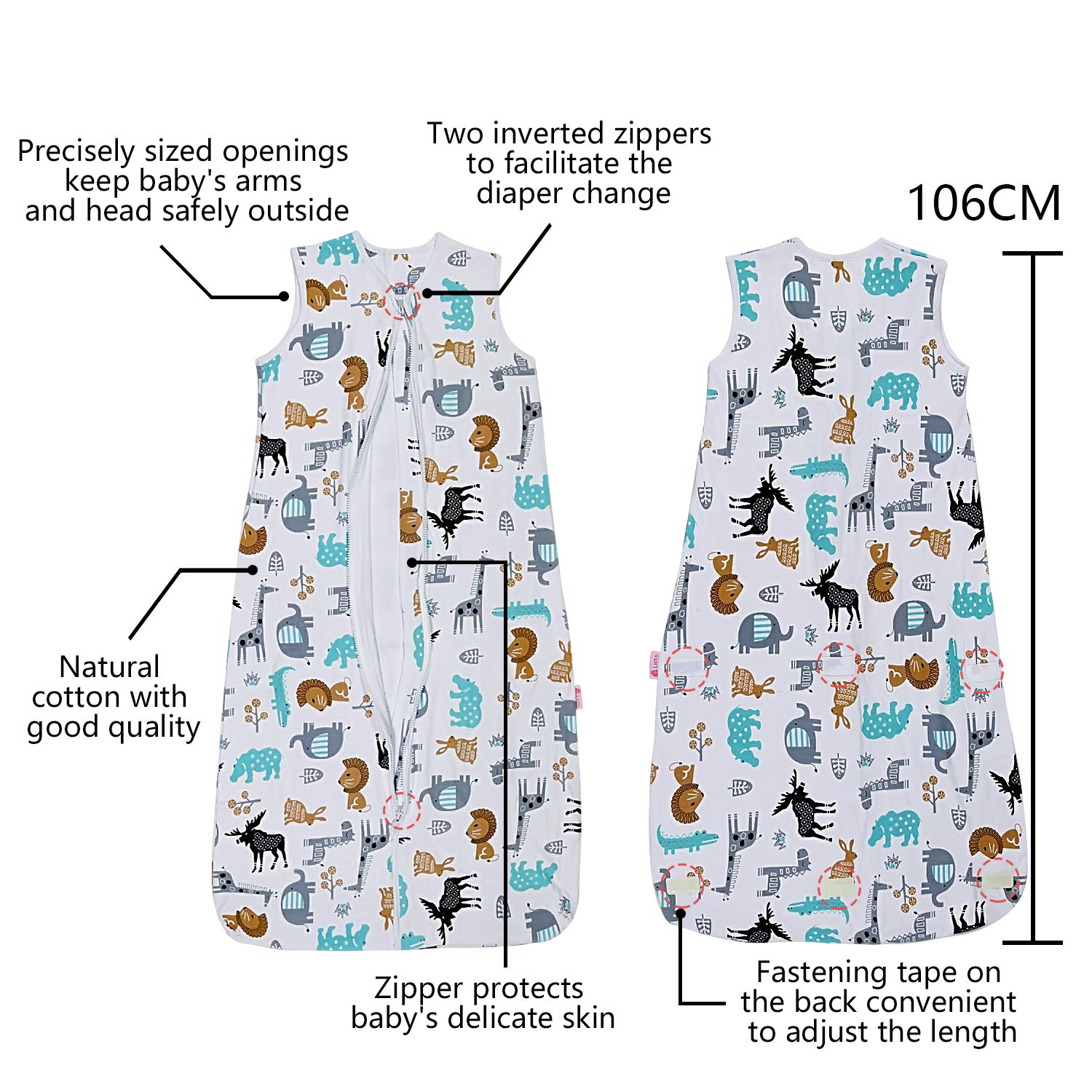 lictin baby sleeping bag