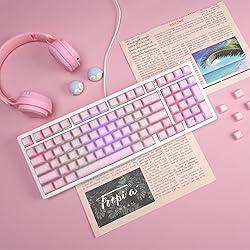 GMKWTL XVX Translucent Pink Double Shot PBT SA
