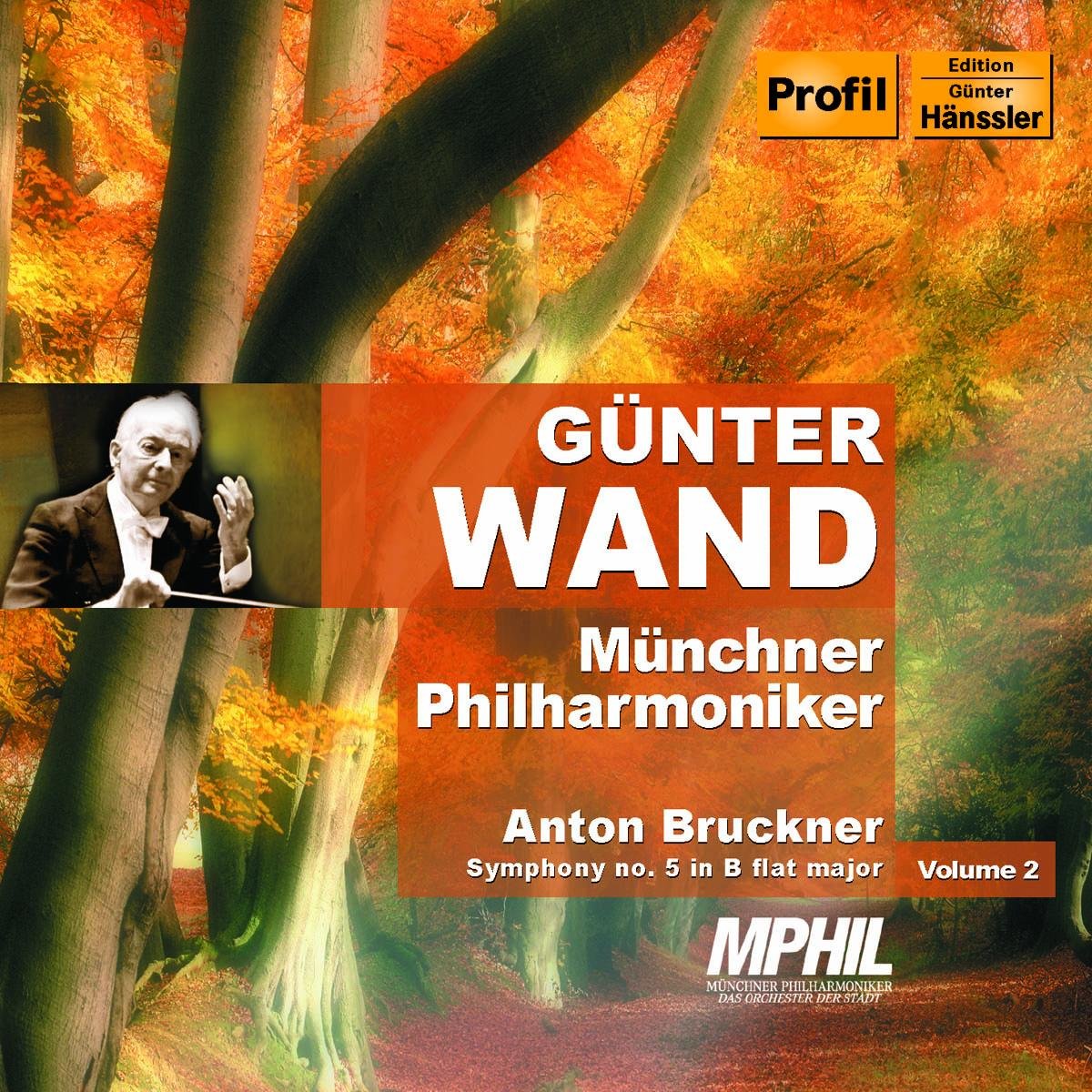 BRUCKNER Symphony No.5 Wand, Günter, Münchner Philharmoniker