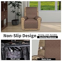 Easy-Going Recliner Chair Slipcover Reversible Sofa