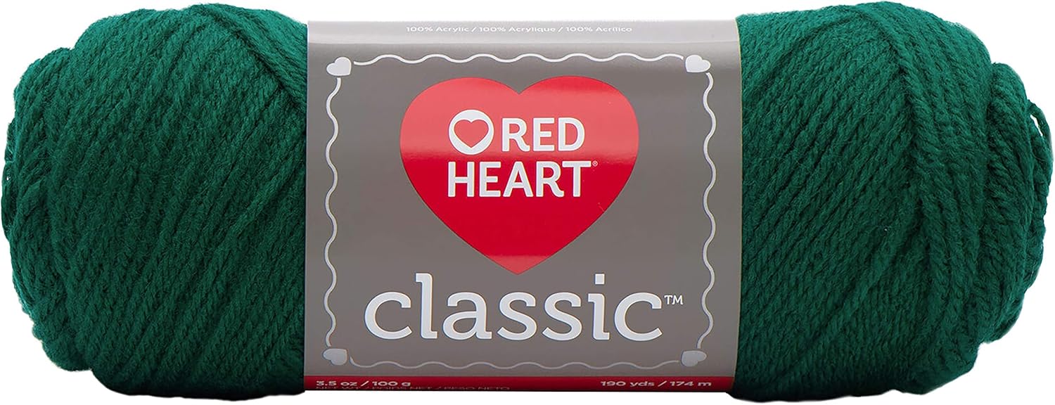 Red Heart E267.0686 Classic Yarn Paddy Green Amazon.ca Home & Kitchen