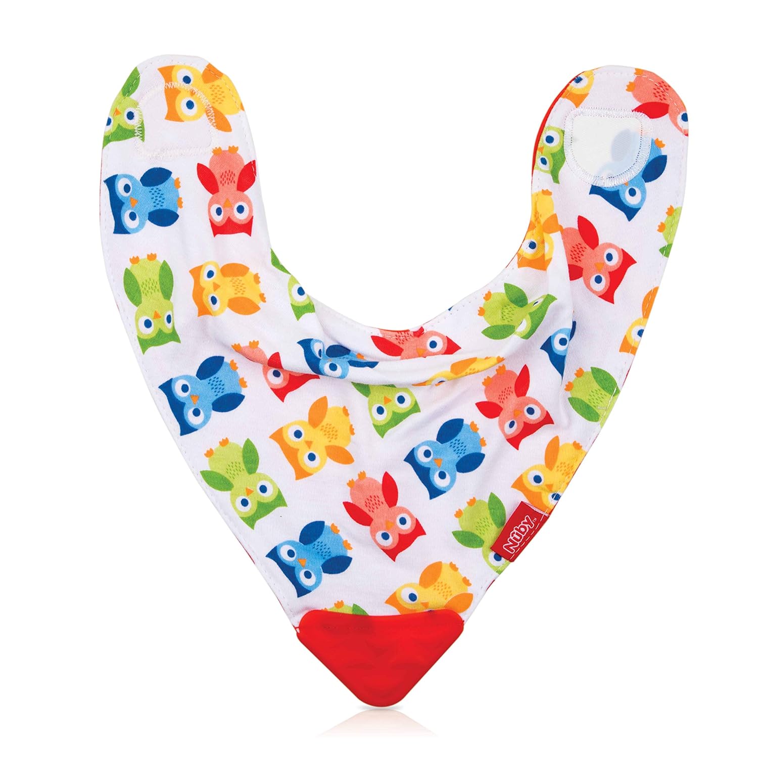 bib with teething corner