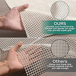 BAGAIL BASICS Non Slip Rug Pad Gripper 2.5 x 13