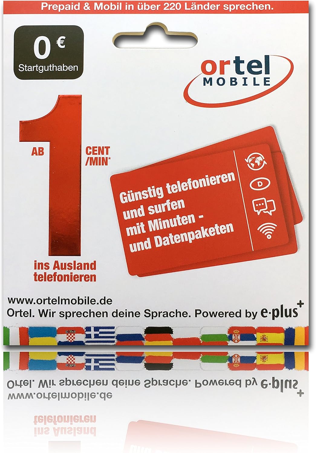ORTEL Mobile Prepaid SIM: Amazon.de: Elektronik