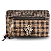 Bella Taylor Wrist Strap Wallet for Women | Multi Card Zip Around Wallet with RFID Protection and Wristlet Strap