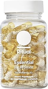Ritual Women’s 18+ Daily Multivitamin - Key Essential Vitamins and Minerals to Support Energy, Heart, Bone, Brain Health* - C