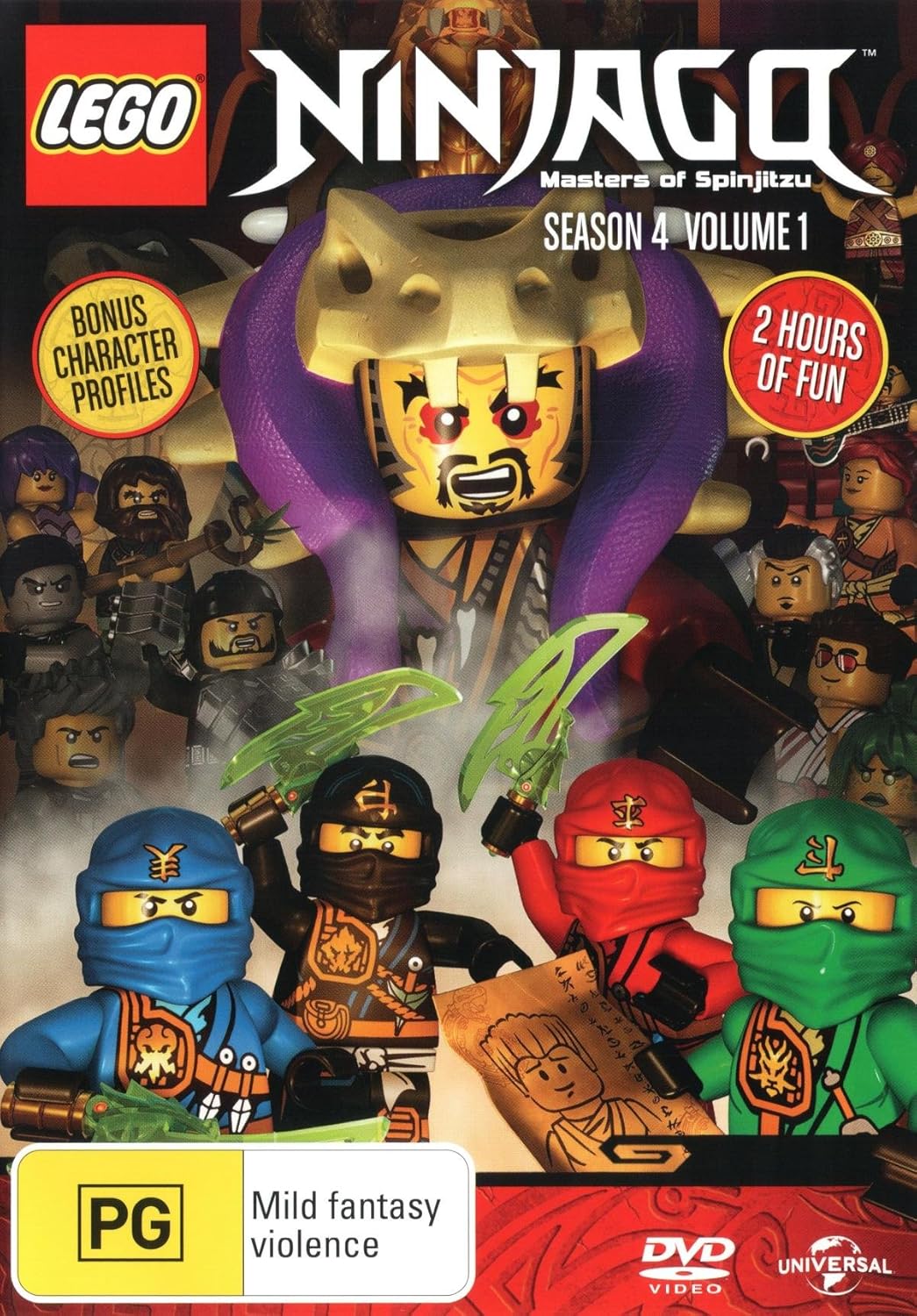 Lego ninjago 4 season Clearance