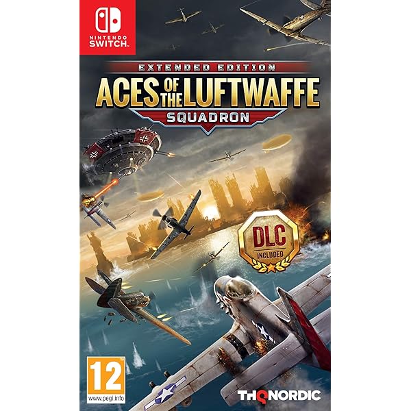 未開封　Switch　Aces of the Luftwaffe Amazon.com: Aces of The Luftwaffe - Squadron Edition - Nintendo