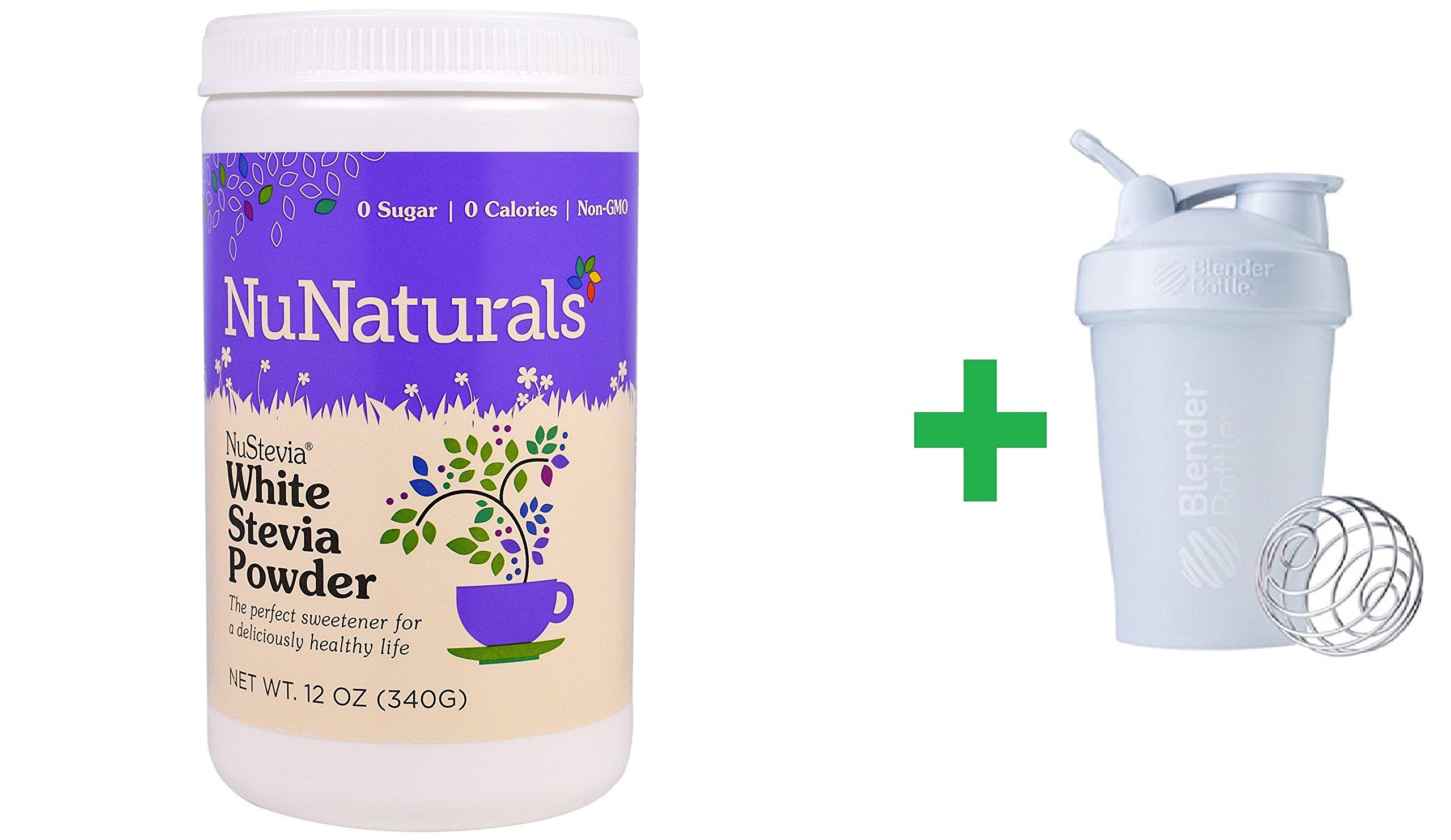 NuNaturals, NuStevia White Stevia Powder, 12 oz (340 g) + Sundesa