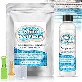 OOTDART 1.1-Pound White Pool Plaster Repair Kit &ndash; Swimming Pool Crack and Chip Patch, Fast Drying Waterproof Plaster Compound for Inground &amp; Above Ground Pools, DIY Pool Resurfacing and Maintenance